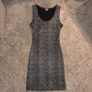 Silvery Black Dress